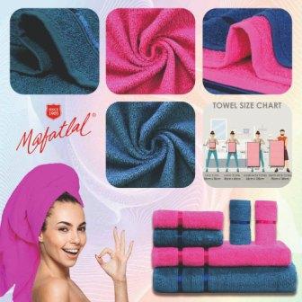 Mafatlal Towels Set HIS/HER 6 pcs set